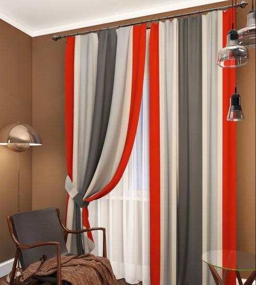 Занавески для зала 2022. Тренды-2022: шторы в гостиную