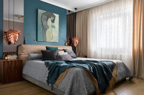 Современный дизайн штор для спальни. Шторы и стили интерьеров