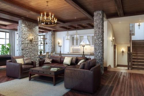 Стиль Кантри в интерьере: основные правила стиля, нюансы оформления и идеи применения (125 фото)