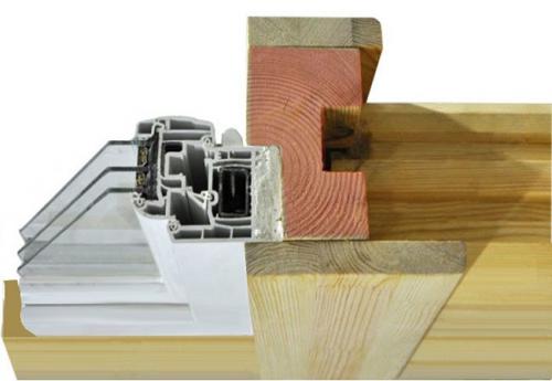 Установка пластикового окна в деревянном доме. Назначение обсады и ее разновидности