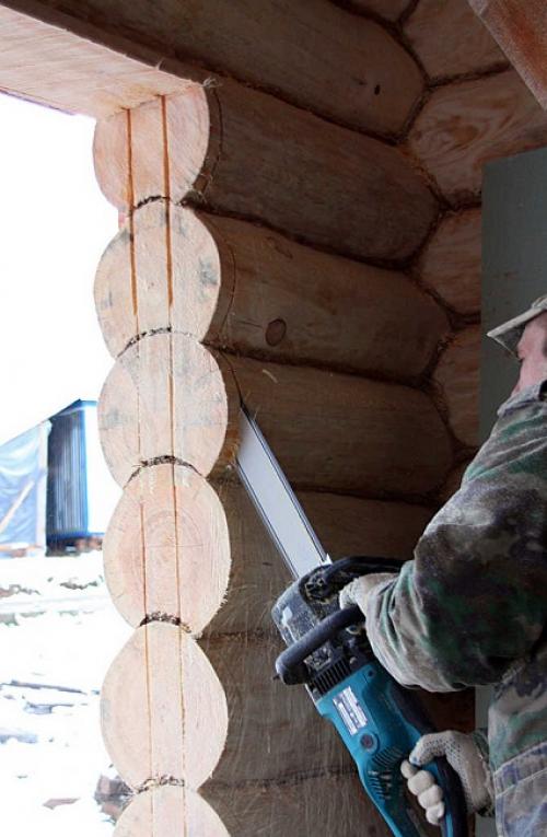 Установка пластикового окна в деревянном доме. Назначение обсады и ее разновидности