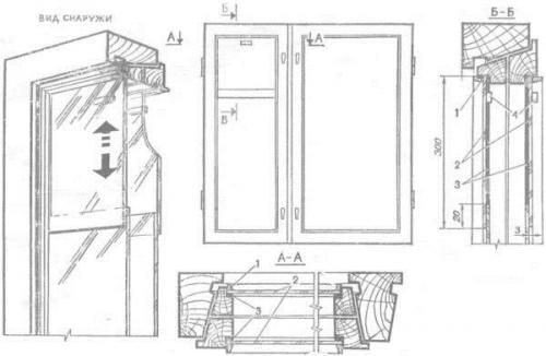 Деревянная форточка своими руками. Разновидности форточек
