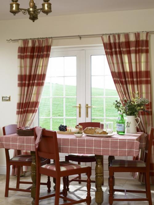 Шторы в стиле кантри в спальню. Шторы в стиле кантри: длина штор в загородном стиле. 107 фото оригинальных вариантов дизайна