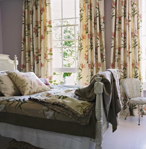 Шторы в стиле кантри в спальню. Шторы в стиле кантри: длина штор в загородном стиле. 107 фото оригинальных вариантов дизайна