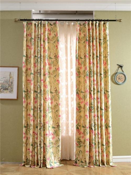 Шторы в стиле кантри в спальню. Шторы в стиле кантри: длина штор в загородном стиле. 107 фото оригинальных вариантов дизайна