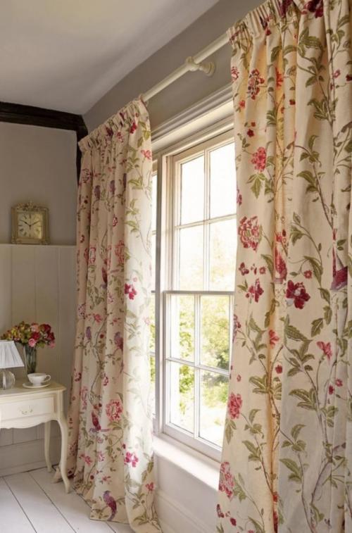 Шторы в стиле кантри в спальню. Шторы в стиле кантри: длина штор в загородном стиле. 107 фото оригинальных вариантов дизайна