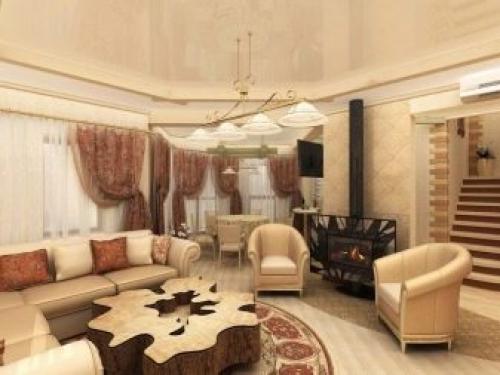 Как выбрать в гостиную красивую и современную тюль. Варианты драпировки тюля в гостиной 28 Как выбрать в гостиную красивую и современную тюль. Варианты драпировки тюля в гостиной 28