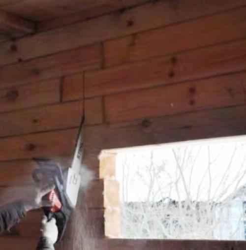 Установка пластиковых окон в старом деревянном доме. Подготовительные работы