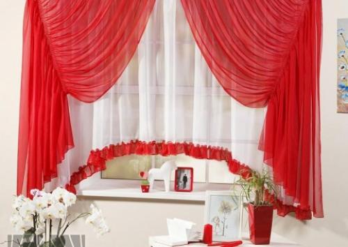 Как сшить штору на кухню аркой. Шторы аркой на свою кухню шьем самостоятельно