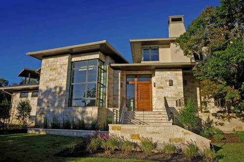 Дом с панорамные окнами. Дом с панорамными окнами — нестандартные проекты частных домов. 120 фото красивых частных домов с большими окнами