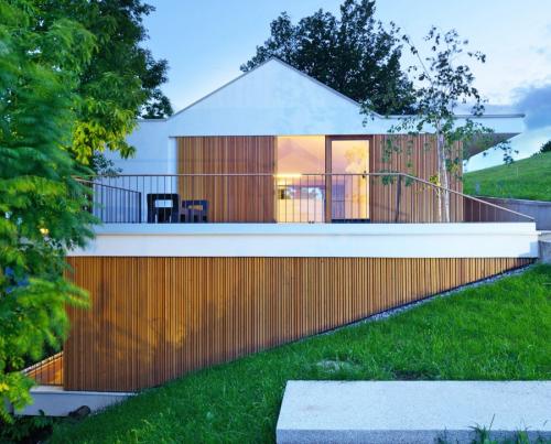 Дом с панорамные окнами. Дом с панорамными окнами — нестандартные проекты частных домов. 120 фото красивых частных домов с большими окнами