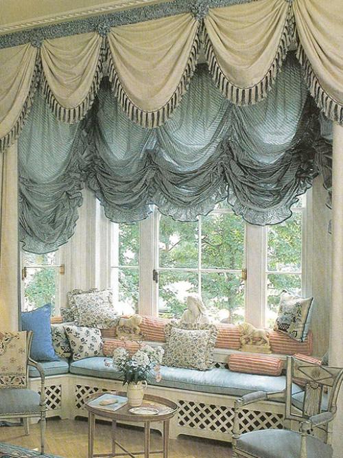 Шторы до подоконника в гостиную. Короткие шторы: обзор моделей длиной до подоконника 23