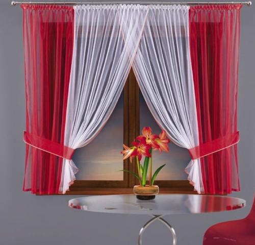 Шторы до подоконника на кухню. Виды коротких штор