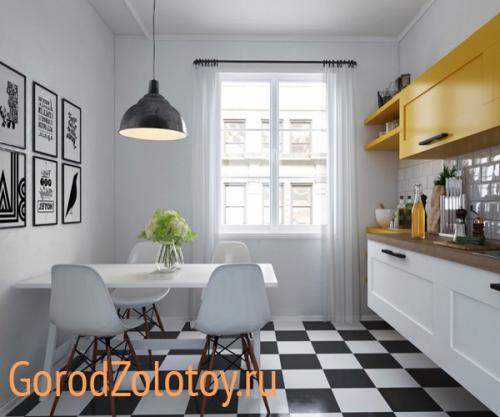 Светлая кухня в скандинавском стиле. Цветовые решения кухни в скандинавском стиле