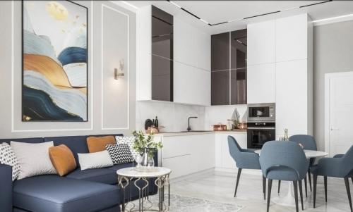 Идеи дизайна интерьера современной кухни 2022-2023. Общие советы по планированию кухни 2023: дизайн 04