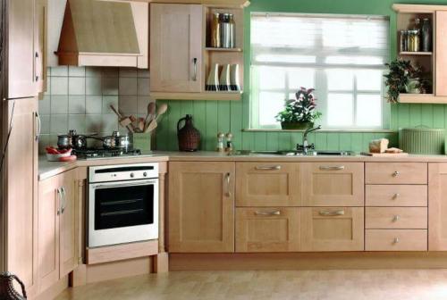 Угловой шкаф на кухне верхний. Виды конструкций угловых кухонных шкафов