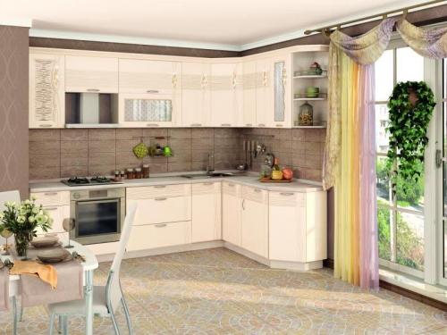 Угловой шкаф на кухне верхний. Виды конструкций угловых кухонных шкафов