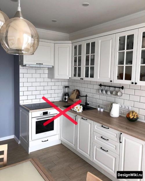 Все варианты угловых кухонь 2022. Кухни с мойкой в углу 03