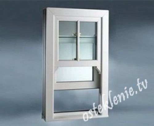 Американские вертикально сдвижные ПВХ окна Double Hung. Что такое американские окна с подъемными створками? 03