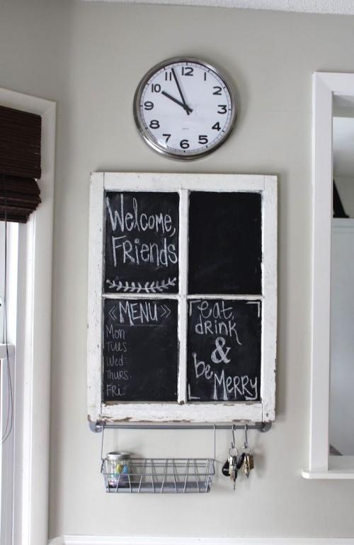 Деревянные окна своими руками. 25 Способов использовать старые оконные рамы в вашем доме 05