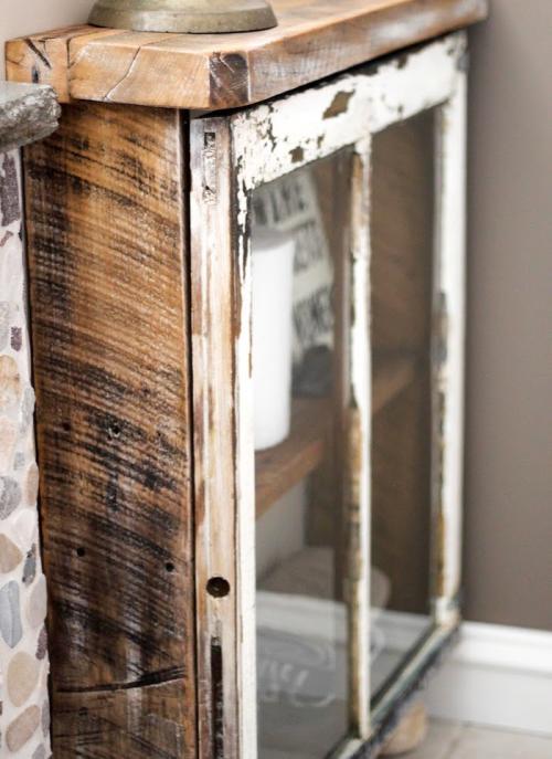 Деревянные окна своими руками. 25 Способов использовать старые оконные рамы в вашем доме 14