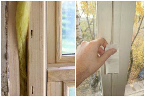 Как утеплить деревянные окна изнутри. Утепление деревянных окон
