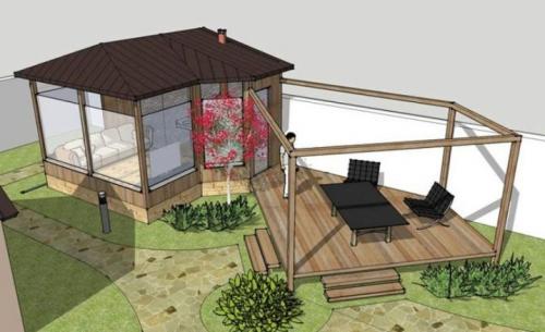 Раздвижные окна для дома или беседки. Окна из поликарбоната: дешево и практично 08 Раздвижные окна для дома или беседки. Окна из поликарбоната: дешево и практично 08