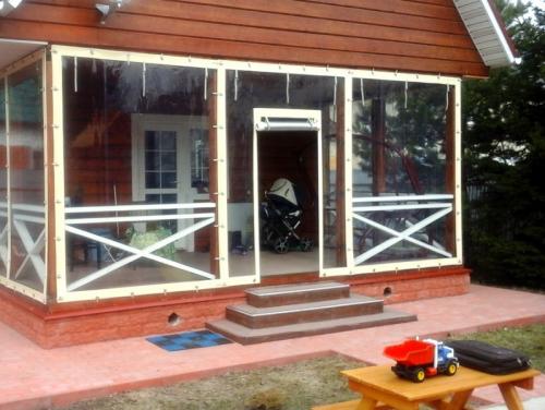 Мягкие окна двери. Мягкие двери