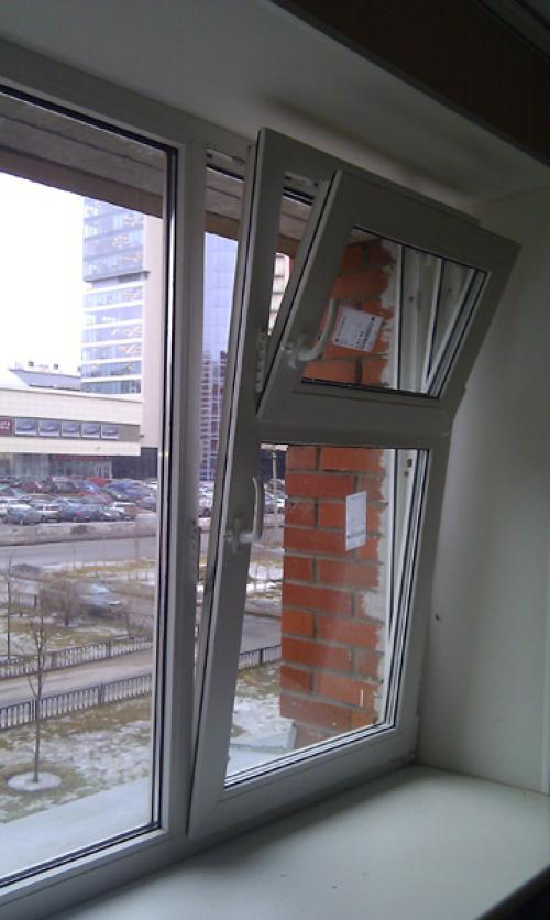 Пластиковые окна без форточки. Форточка – преимущества и недостатки