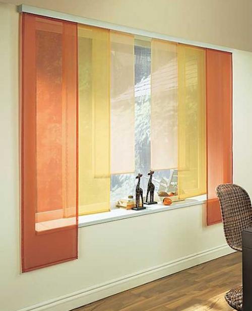 Японские панель-шторы в интерьере. Японские шторы (74 фото) — лучшие идеи для экзотического интерьера 36 Японские панель-шторы в интерьере. Японские шторы (74 фото) — лучшие идеи для экзотического интерьера 36