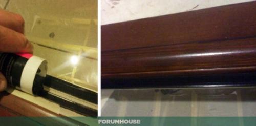 Как сделать окно своими руками. Фаски, сборка, доводка