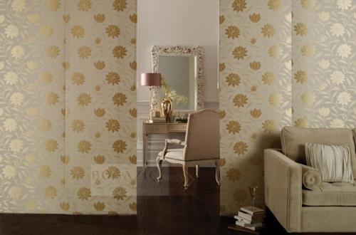 Японские шторы-панели в интерьере кухни. Варианты оформления кухни японскими шторами (10 фото) 13 Японские шторы-панели в интерьере кухни. Варианты оформления кухни японскими шторами (10 фото) 13