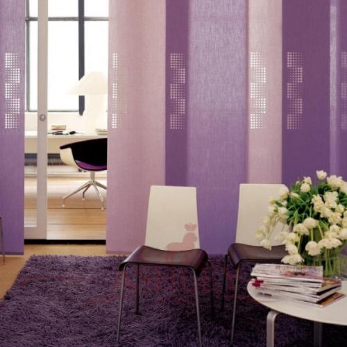 Японские шторы-панели в интерьере кухни. Варианты оформления кухни японскими шторами (10 фото) 15 Японские шторы-панели в интерьере кухни. Варианты оформления кухни японскими шторами (10 фото) 15