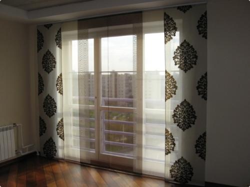 Японские шторы своими руками. Как сшить японские шторы своими руками