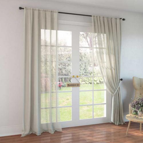 Тюль в гостиную в современном стиле. Как выбрать