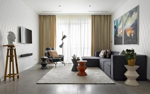 Как выбрать тюль и шторы в квартиру. Как рассчитать и выбрать длину штор 22