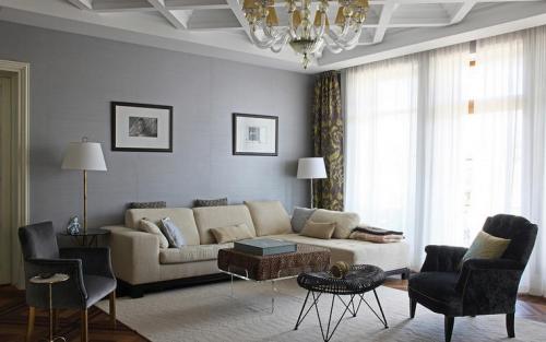 Как выбрать тюль и шторы в квартиру. Как рассчитать и выбрать длину штор 21