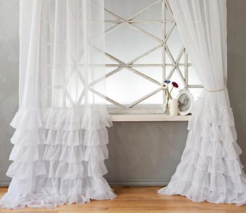 Тюль в зал без штор 2020. Тюль для зала: тренды и новинки