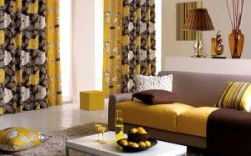 Шторы для гостиной в современном стиле. Как правильно подобрать цвет