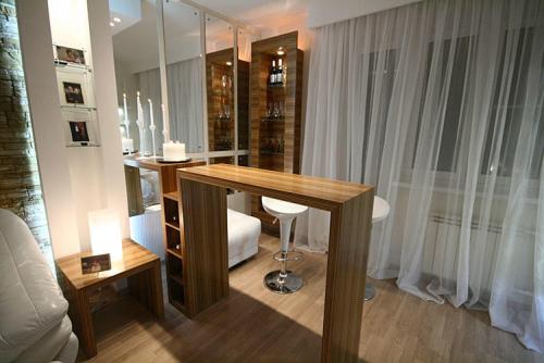 Как сочетать тюль и шторы. Как подбирать тюль к стилю разных комнат 16 Как сочетать тюль и шторы. Как подбирать тюль к стилю разных комнат 16