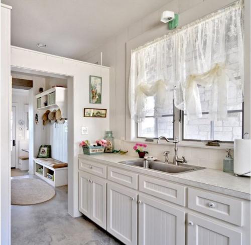 Тюль на кухню на одну сторону. Зачем нужен тюль на кухне?