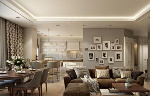 Американский шик в интерьере. Американский стиль в интерьере — 75 фото идей оформления дизайна