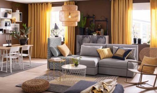 Японские шторы ИКЕА. Шторы ИКЕА — обзор лучших дизайнерских решений из последних каталогов (125 фото)