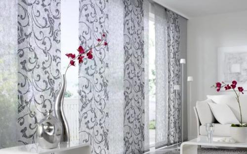 Японские шторы своими руками